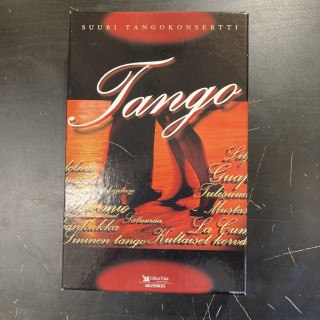 V/A - Suuri tangokonsertti 4xC-kasetti (VG+/VG+)